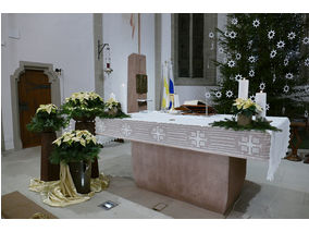 Feierliche Christmette in St. Crescentius (Foto: Karl-Franz Thiede)